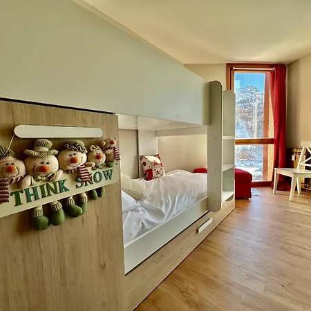 דירה Luxury 4beds Ski-in&out Large!